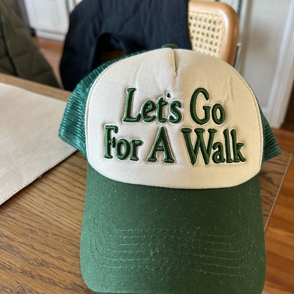 Anthropologie Accessories - Let’s Go For a Walk Trucker Hat